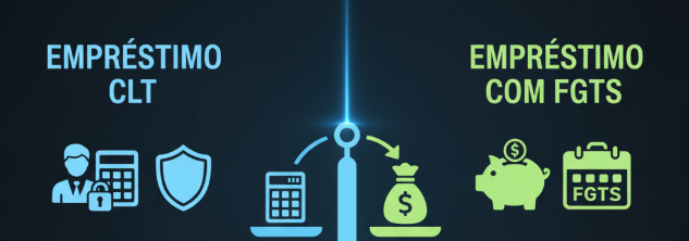 Empréstimo CLT vs. Empréstimo com FGTS: Qual o melhor para o trabalhador?
