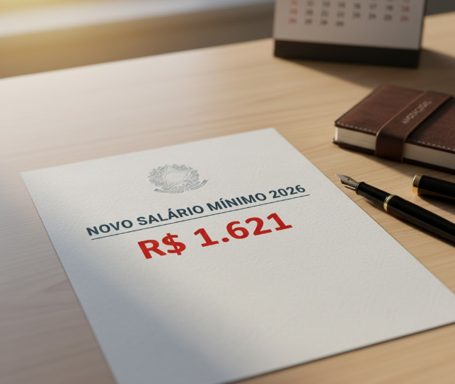 CONFIRMADO! Novo salário mínimo será de R$ 1.621